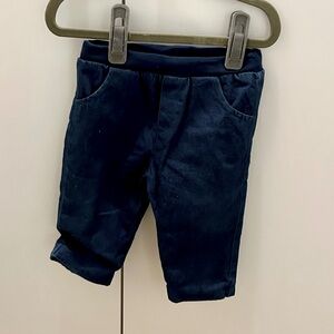 Jacadi Paris - baby boy girl denim blue jeans pants size 12 months
